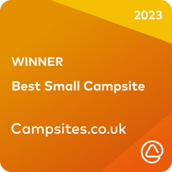 Best small campsite winner badge